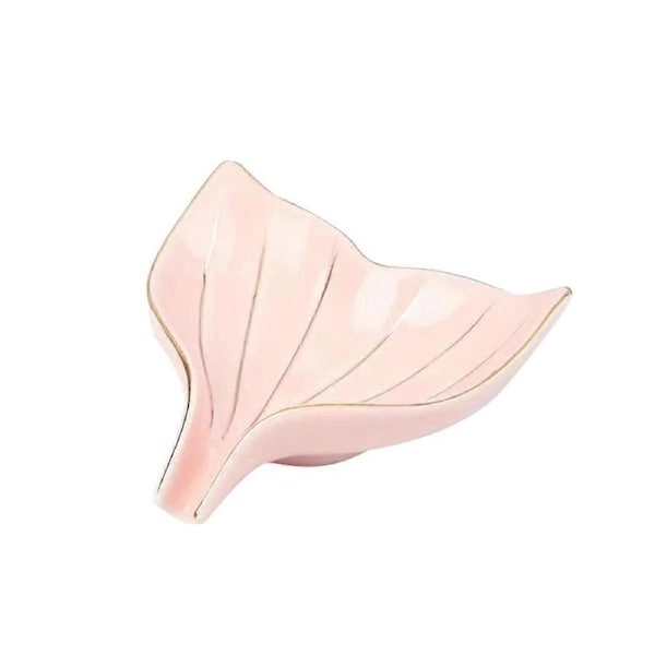 Soap Dish, Self-Draining Jewelry Holder, Fishtail Soap Dish Ceramic Soap Dish for Shower, Bathroom(