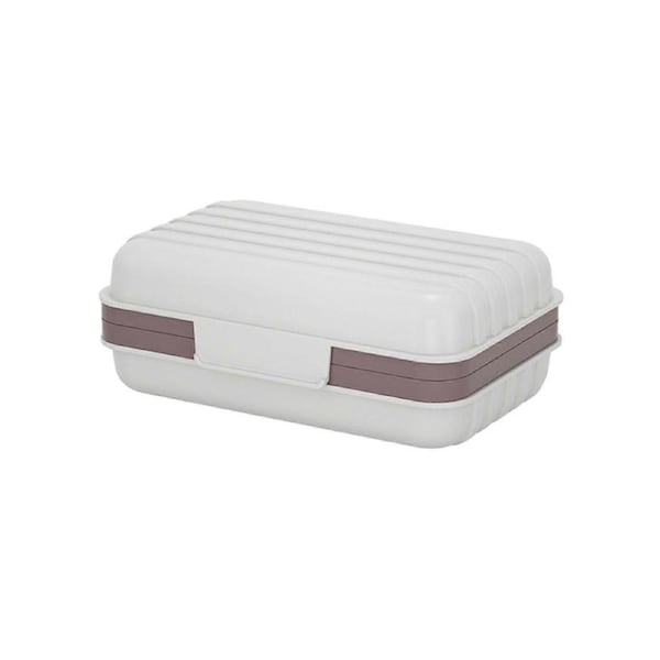 Travel Soap Container Portable Soap Holder with Lid Soap Case for Camping Gym Plastic Soap Box Bathroom Accessories