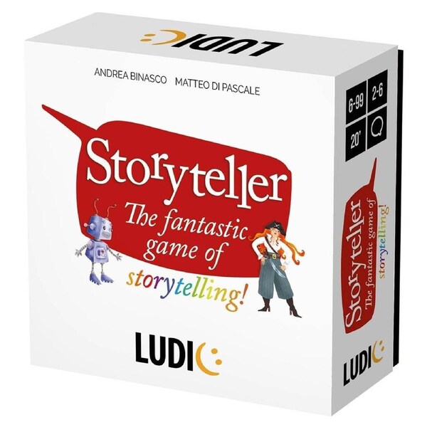 Ludic Storytelling Card Game Fun and Creative Family Game for All Ages.