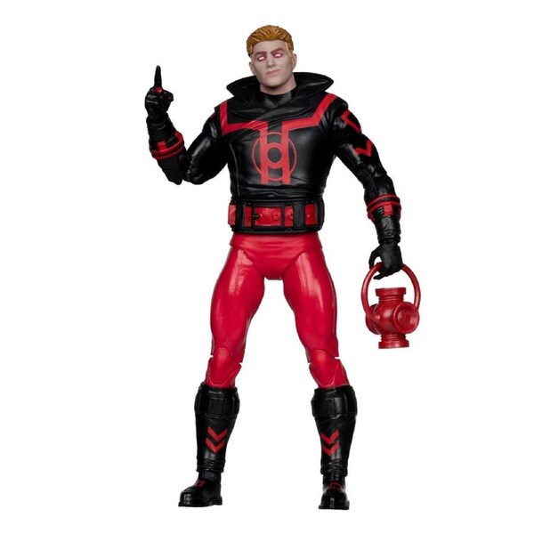 DC Comics DC Multiverse Guy Gardner (Red Lantern) 7" Action Figure Red Platinum Edition