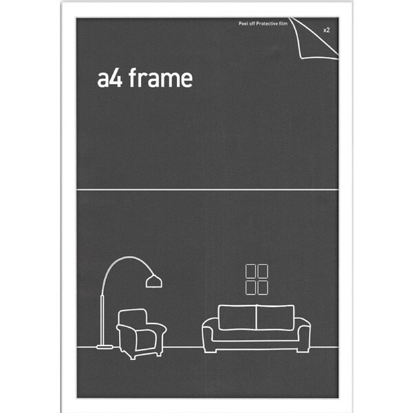 A4 Frame White