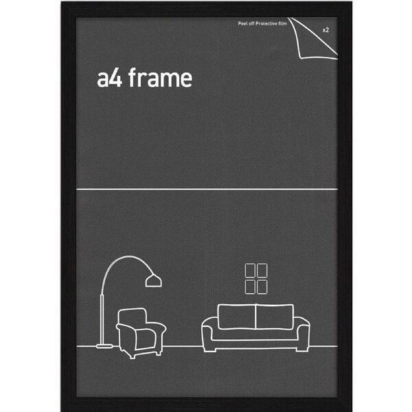 A4 Frame Black