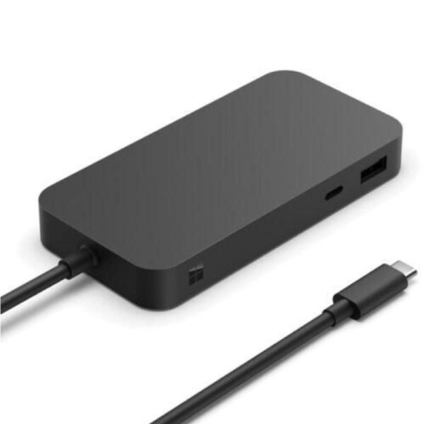 Microsoft USB4 Docking Station for Notebook/Monitor - Charging Capability - 100 W - Desktop - 2 Displays Supported - 4K @ 60Hz, 8K @ 30Hz, 4K - 3840