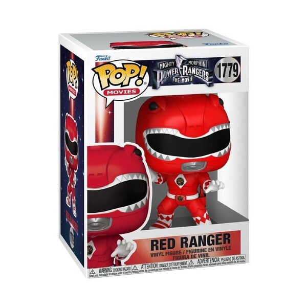 Funko Pop! Power Rangers (1995) - Red Ranger #1779 Vinyl Figure