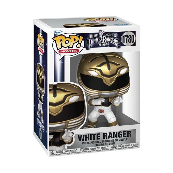 Funko Pop! Power Rangers (1995) - White Ranger #1780 Vinyl Figure