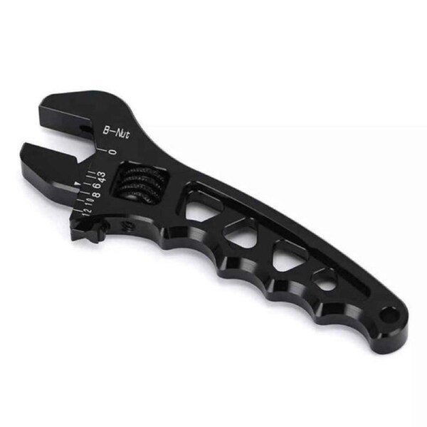 Universal AN3-AN12 Aluminum Spanner Adjustable Wrench AN Fitting Hose Tool