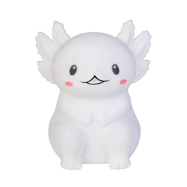 Lil Dreamers Silicone Touch Led Lamp Light Kids Room Decor White Axolotl