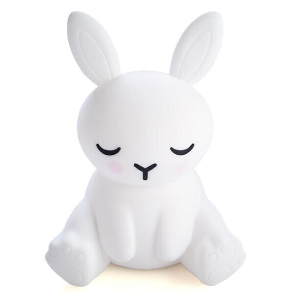 Lil Dreamers Silicone Touch Led Lamp Light Kids Bedroom Decor White Bunny