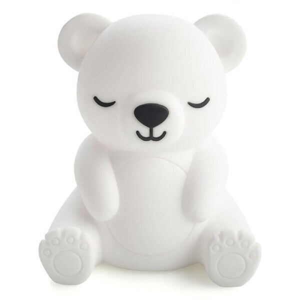 Lil Dreamers Silicone Touch Led Lamp Light Kids Bedroom Decor White Bear