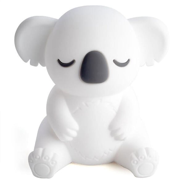Lil Dreamers Silicone Touch Led Lamp Light Kids Bedroom Decor White Koala