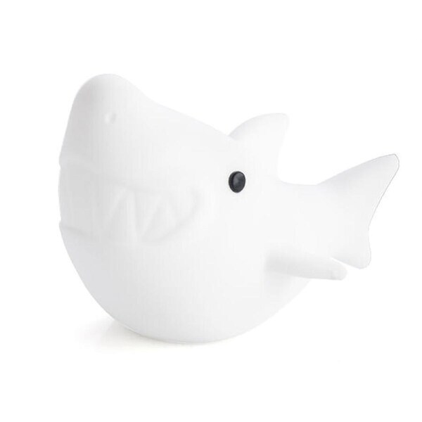 Lil Dreamers Silicone Touch Led Lamp Light Kids Bedroom Decor White Shark