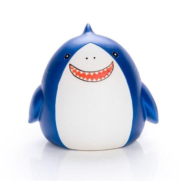 Smooshos Pal Table Lamp Children/Kids Night Light Bedroom Decor Blue Shark