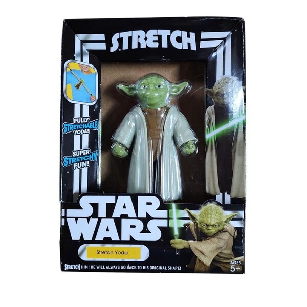 Stretch Yoda Star Wars Age 5+ Manufactured by Character Options Licensed by Hasbro