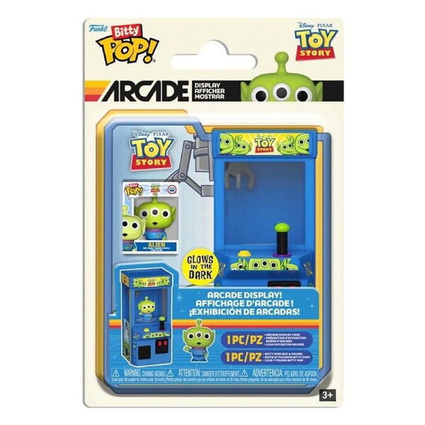 Toy Story Alien Glow in the Dark Arcade Bitty POP! Funko POP! Vinyl