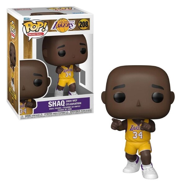 NBA Lakers Shaquille O'Neal 2000 WCF Celebration Funko POP! Vinyl