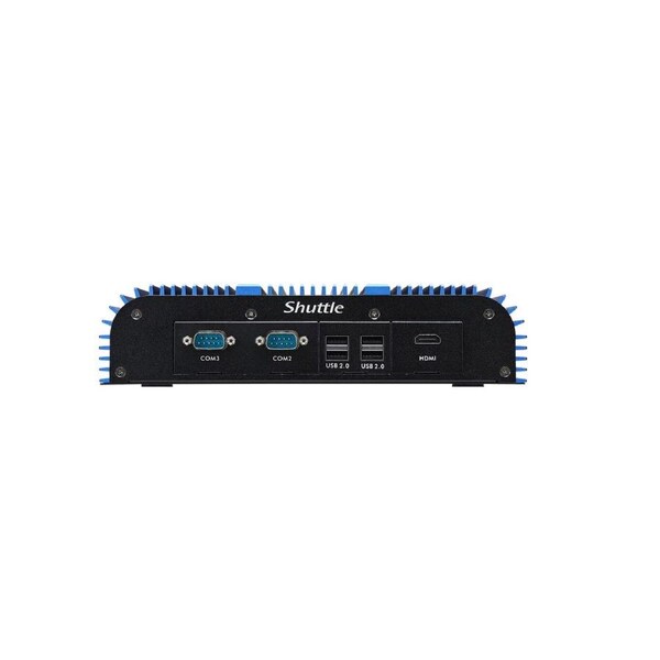 Shuttle BPCAL03-I5UCore i5-1245UE, 2x DDR5, 2x LAN, 3x COM, 1x M.2, 8x USB, 2x HDMI (Max 4 display outputs)