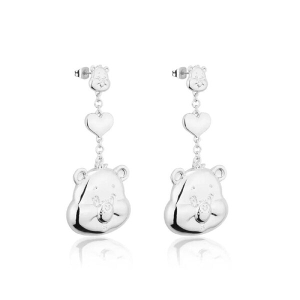 Couture Kingdom - Care Bears - Statement Drop Earrings Silver