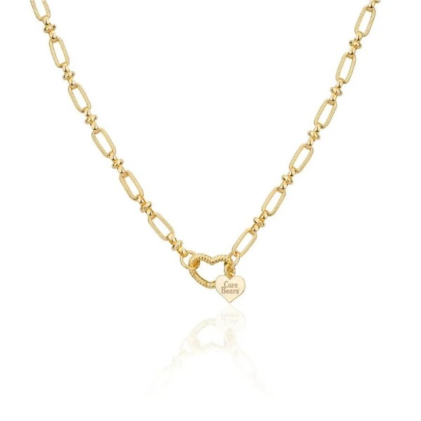Couture Kingdom - Care Bears - Heart Logo Necklace Gold