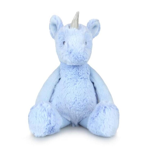 Frankie & Friends - Astra Unicorn 28cm Blue Plush - Korimco