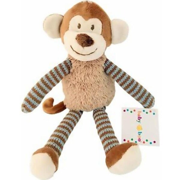 Cotton Candy - Baby Boo Brown Fluffy Monkey 38cm Plush