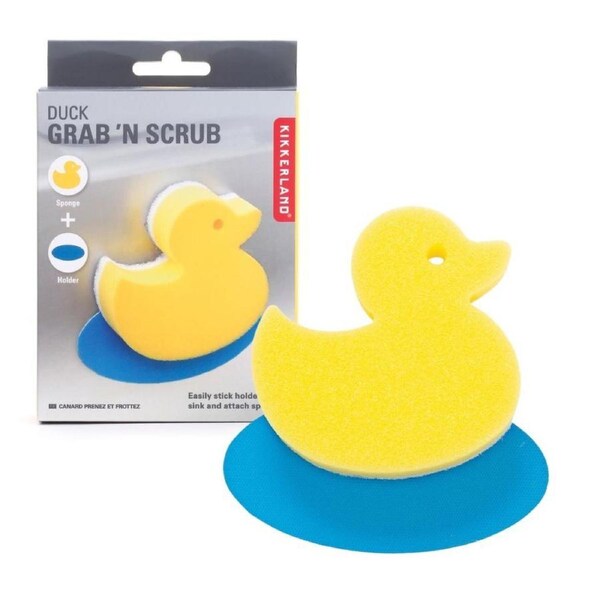 Kikkerland Duck Grab 'N Scrub