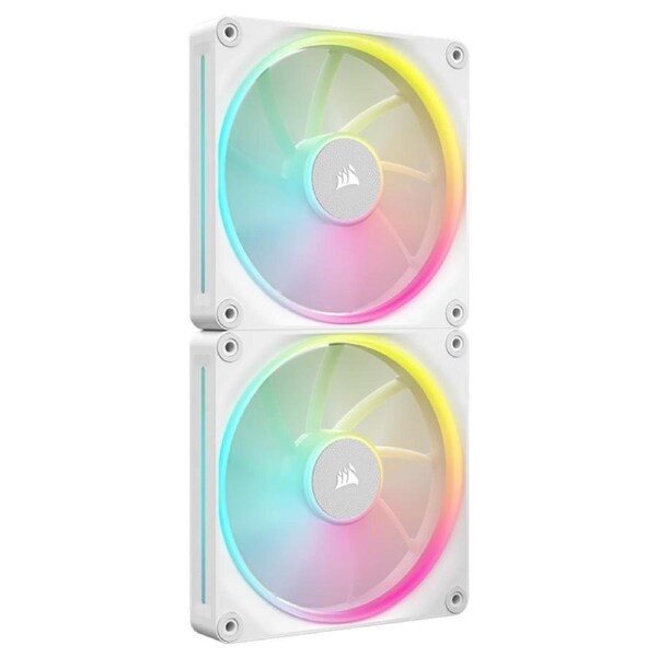Corsair iCUE LINK LX140 RGB 140mm PWM Starter Kit Fan White - 2 Pack (CO-9051032-WW)