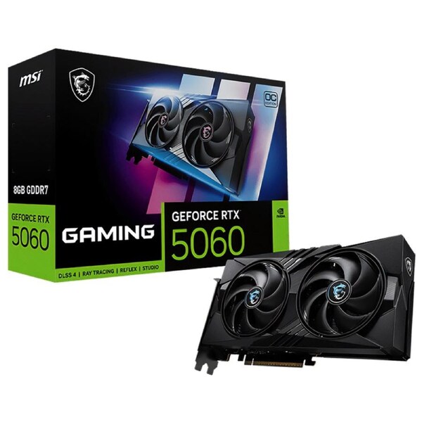 MSI GeForce RTX 5060 8G GAMING OC Graphics Card (GeForce RTX 5060 8G GAMING OC)