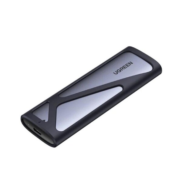 UGreen 10Gbps M.2 SATA/NVMe SSD Enclosure USB 3.2 Gen 2 Tool Free Black