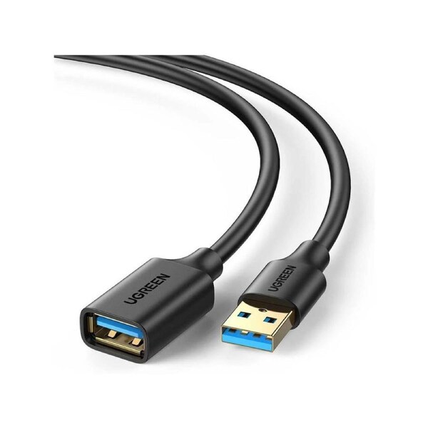 UGreen USB 3.0 A Male to Female Extension Cable 2m Black