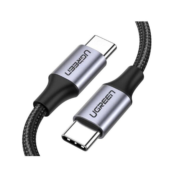 UGREEN USB C 2.0 Male to USB C 2.0 Male Cable 1m 60W Fast Charging 480 Mbps