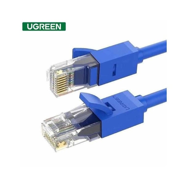 UGREEN Cat 6 UTP Ethernet Cable 3M Blue High Speed LAN Cable for Gigabit &