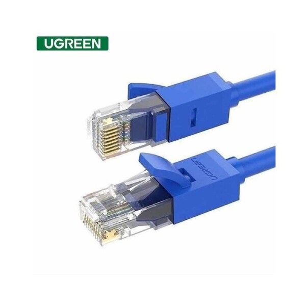 UGREEN Cat 6 UTP Ethernet Cable 2M Blue 1 Gbps Reinforced RJ45