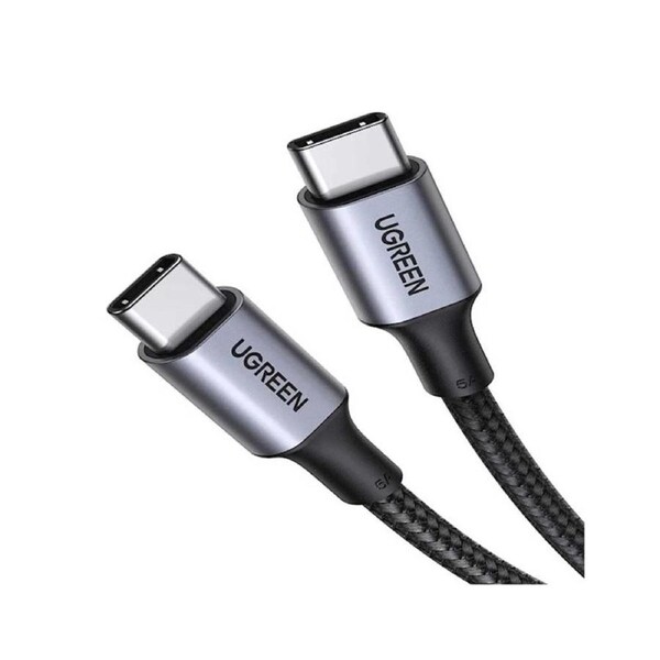 UGreen 1.5m Type C 2.0 Male to Type C 2.0 Male 5A Fast Charging & Data Cable Sp