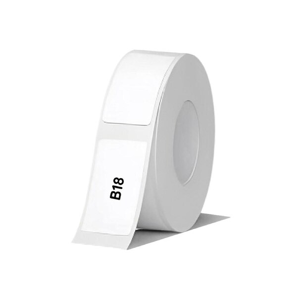 NiiMbot Thermal Label PET Paper 12*25mm 220Pcs For B18 White
