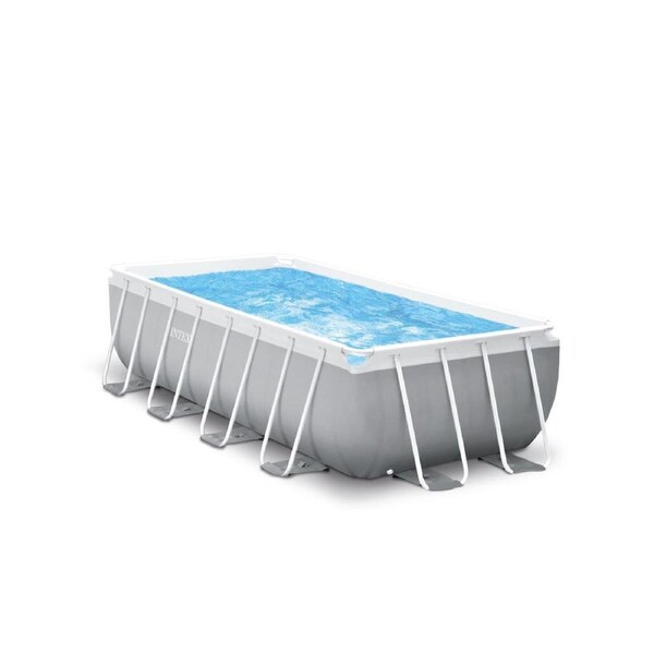 Intex PRISM Premium Rectangle Metal Frame Pool Above Ground 4.0m x 2.0m 1.0m 26788