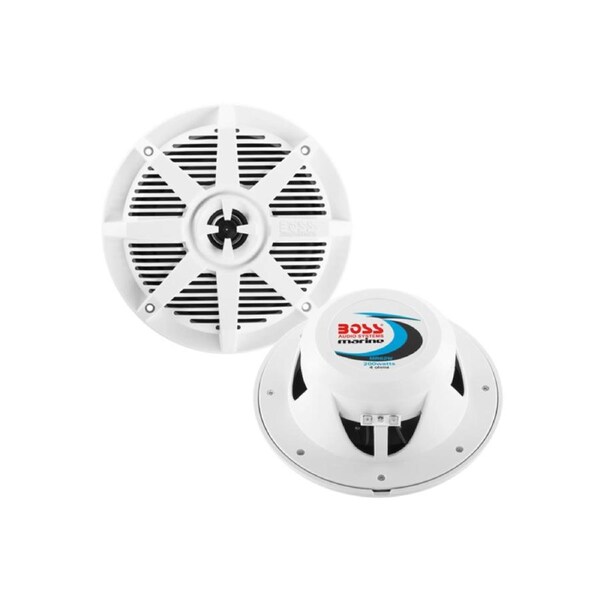 Boss Audio MR62W 6.5" 2-Way 200W Marine Full Range Speakers - White