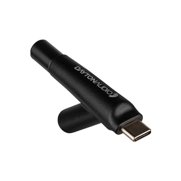 Dayton Audio Calibrated USB-C Measurement Microphone for Apple/Android