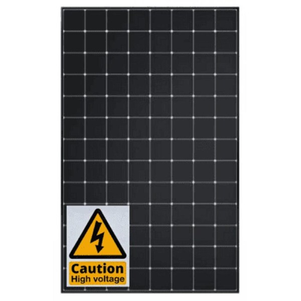 SunPower Maxeon3 410W Shade-Resistant All-Black Fixed Solar Panel