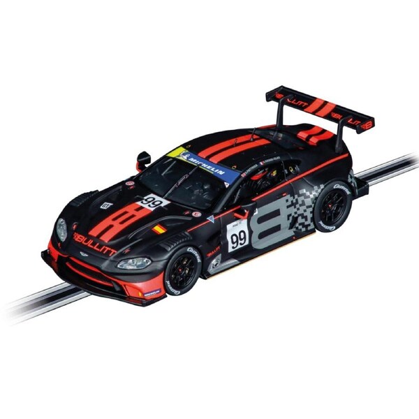 Carrera Evolution 1:32 - Aston-Martin Vantage GT3 Bullitt Racing No.99 Slot Car - Slot Car Also Suits Scalextric