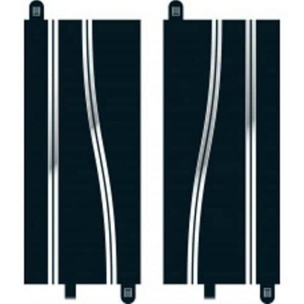 Scalextric C8246 Side Swipe Straights - 2 x 350mm