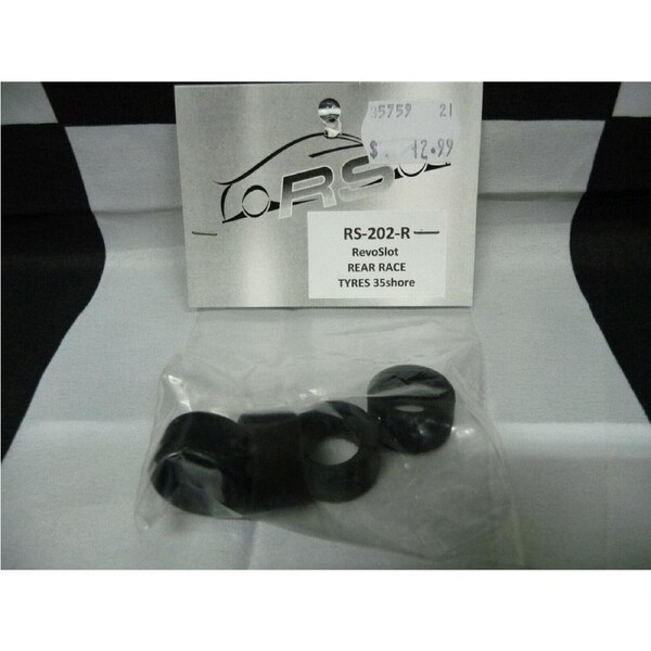 RevoSlot RS-202R RevoSlot Rear Race Tyres 35shore