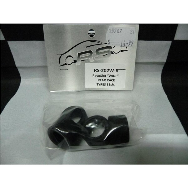 RevoSlot RS-202W-R RevoSlot WIDE Rear Race Tyres 35sh