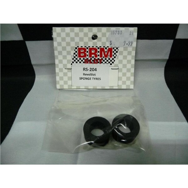 BRM SLOT RS-204 RevoSlot Sponge Tyres