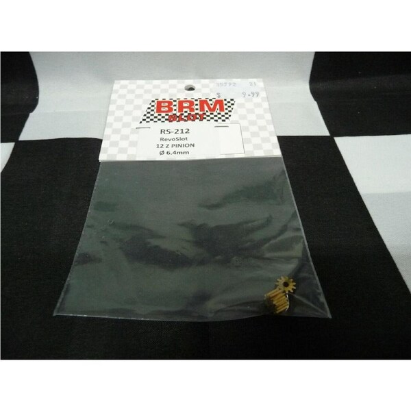 BRM SLOT RS-212 RevoSlot 12 Z Pinion dia 6.4mm