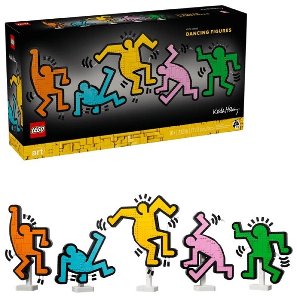LEGO 31216 Keith Haring Dancing Figures - ART