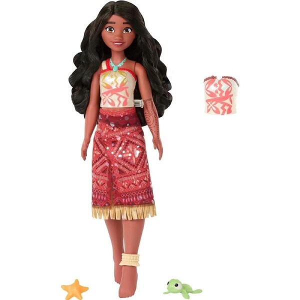 Disney Moana 2 Swimming Tautai Moana Doll