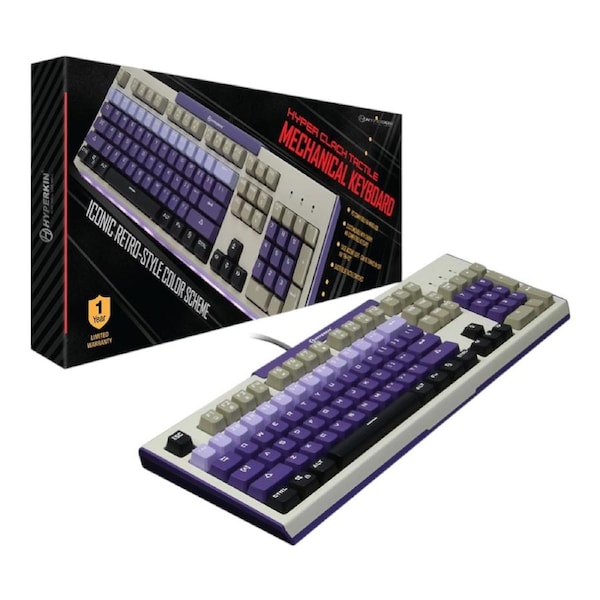 Hyperkin Keyboard Hyper Clack Tactile Mechanical Keyboard