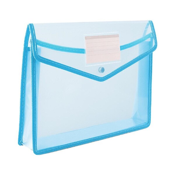JOYBUY Transparent A4 File Bag with Card Slot
