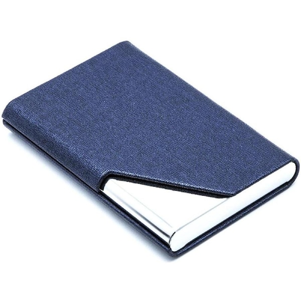 JOYBUY Luxury PU Leather Business Card Holder