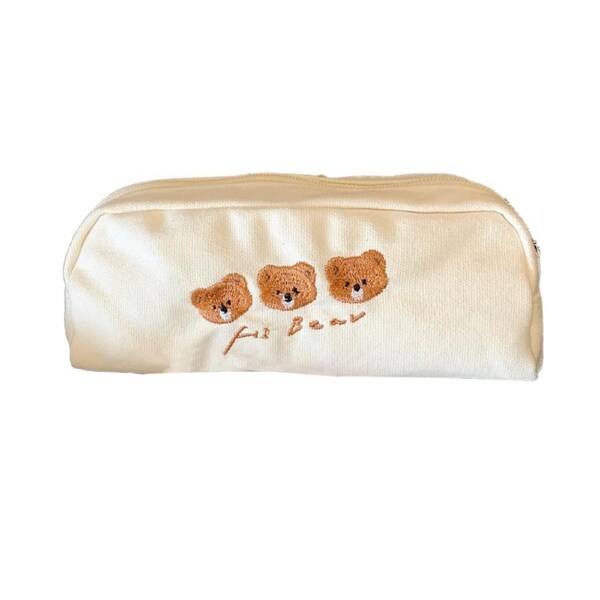 JOYBUY Cute Animal Canvas Pencil Bag